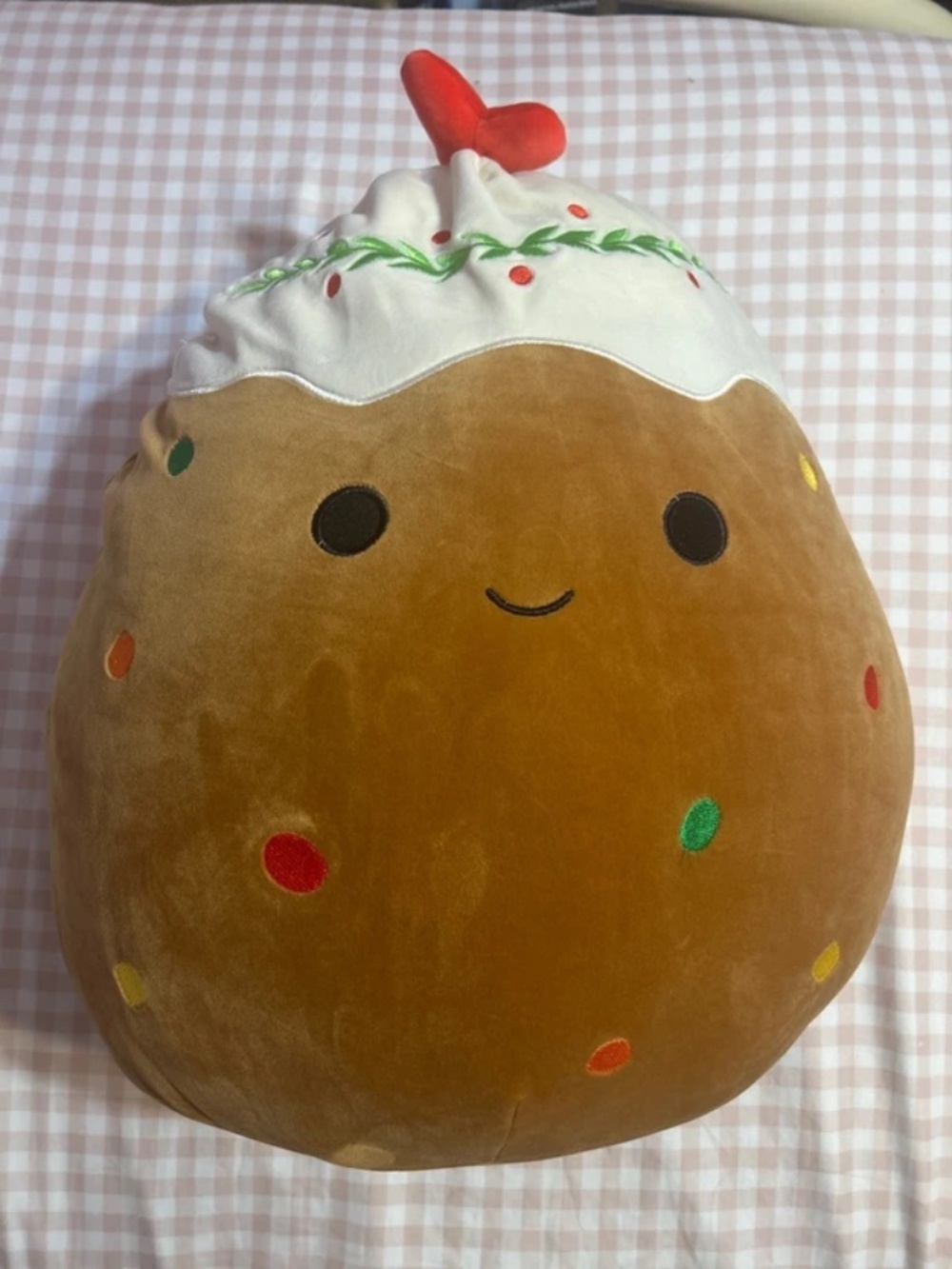 NWT Original Squishmallows Jazwares Maldon The Fruit Cake Christmas 2024 16 in.
